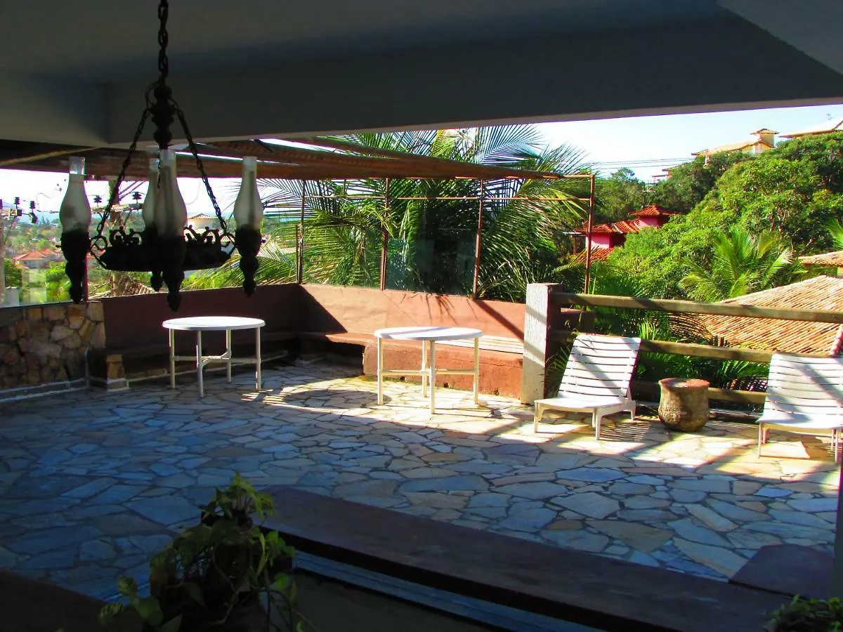 Apart-hotel Flat Geribá com linda vista, 500 metros da praia Búzios