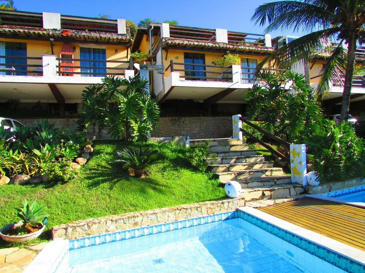 Flat Geribá com linda vista, 500 metros da praia Búzios 0*,
