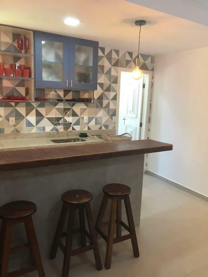 Apart-hotel Flat Geribá com linda vista, 500 metros da praia Búzios