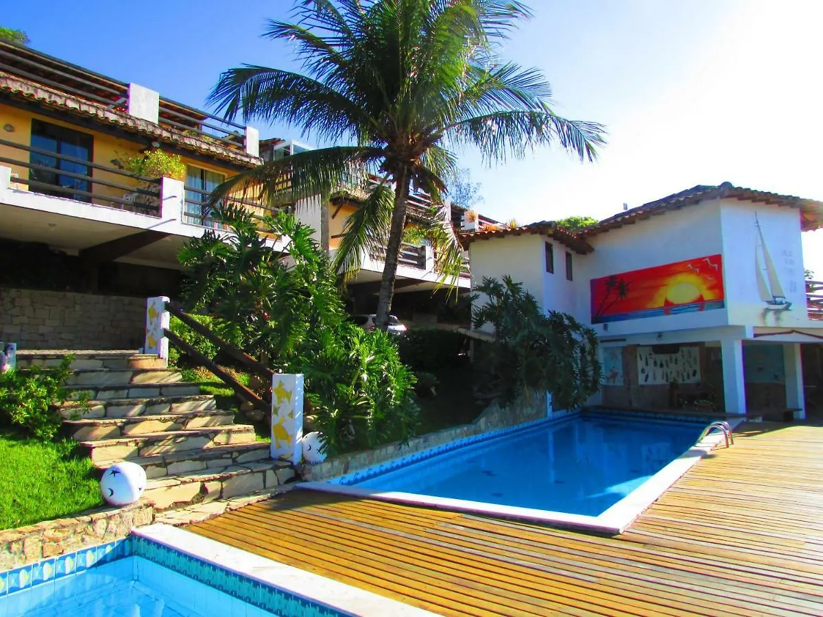 Flat Geriba Com Linda Vista, 500 Metros Da Praia Armacao dos Buzios Aparthotel